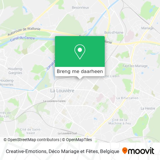 Creative-Emotions, Déco Mariage et Fêtes kaart