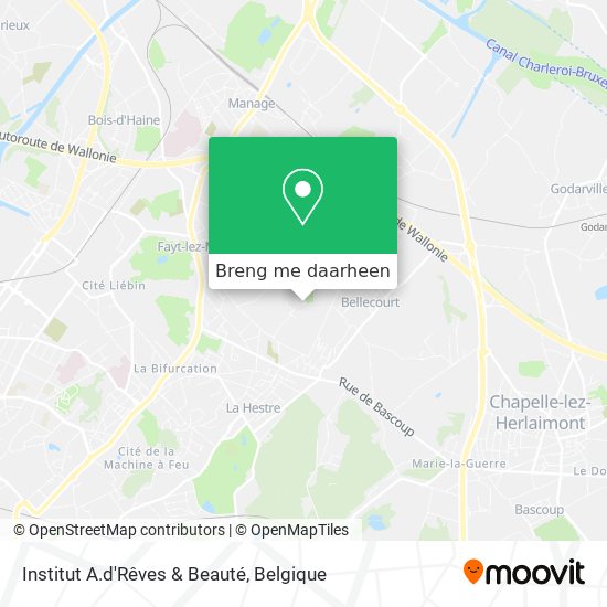 Institut A.d'Rêves & Beauté kaart