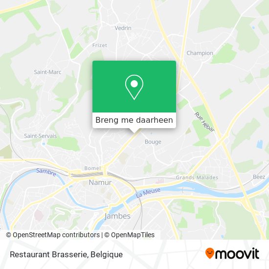 Restaurant Brasserie kaart
