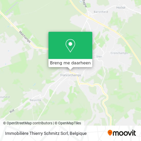 Immobilière Thierry Schmitz Scrl kaart