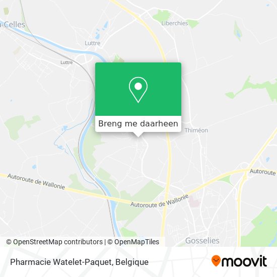 Pharmacie Watelet-Paquet kaart