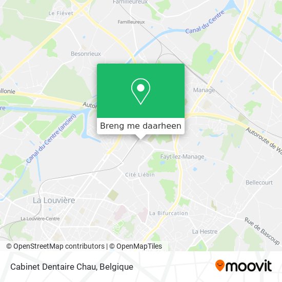 Cabinet Dentaire Chau kaart