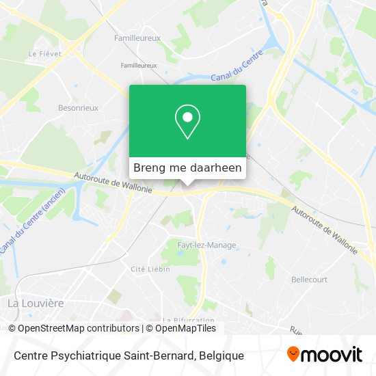 Centre Psychiatrique Saint-Bernard kaart