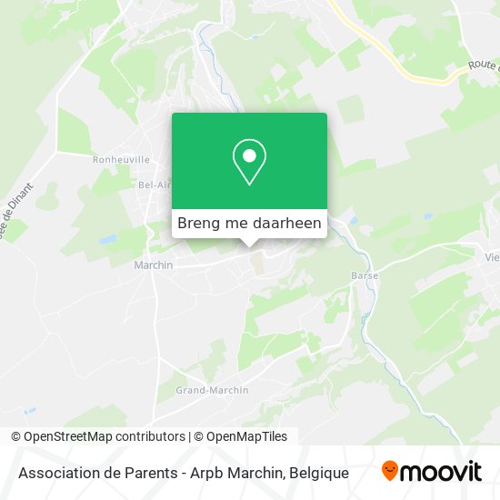 Association de Parents - Arpb Marchin kaart