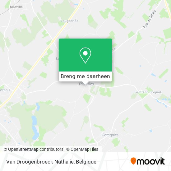 Van Droogenbroeck Nathalie kaart