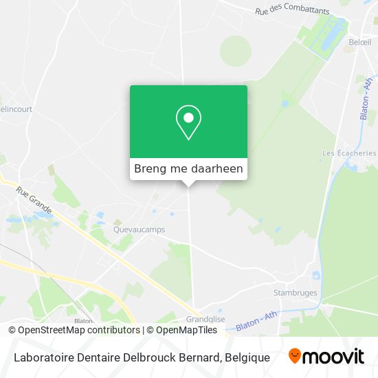 Laboratoire Dentaire Delbrouck Bernard kaart