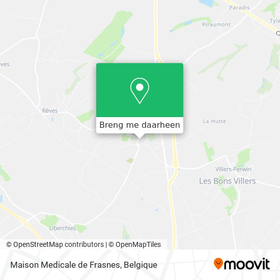 Maison Medicale de Frasnes kaart