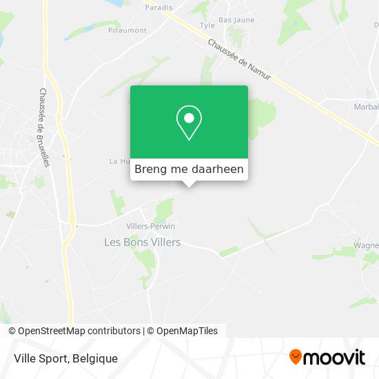 Ville Sport kaart