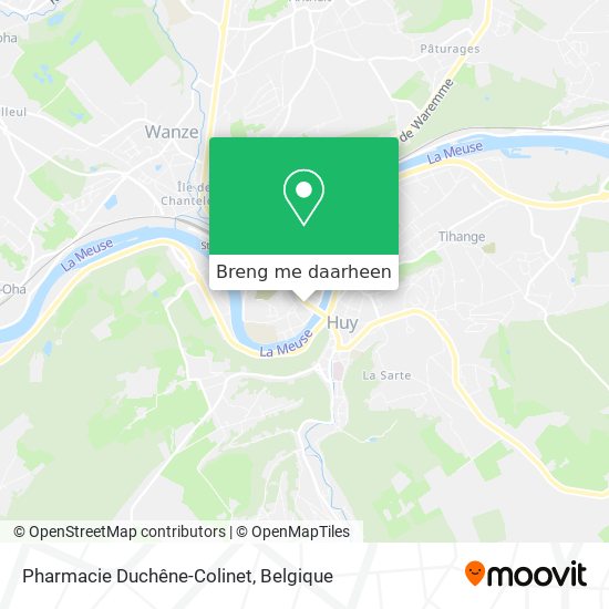Pharmacie Duchêne-Colinet kaart