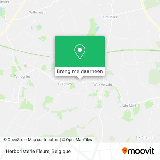 Herboristerie Fleurs kaart