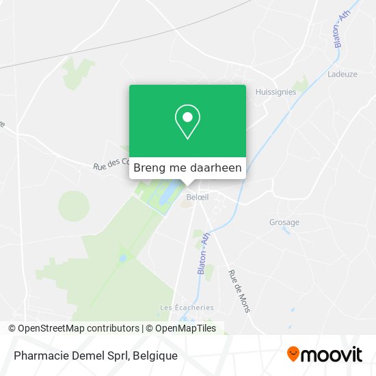 Pharmacie Demel Sprl kaart