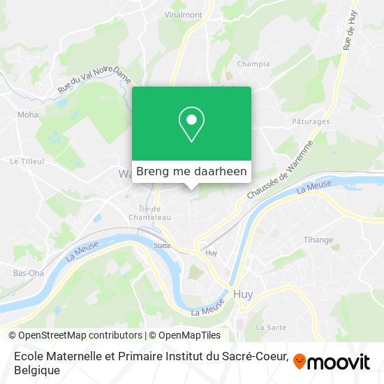 Ecole Maternelle et Primaire Institut du Sacré-Coeur kaart