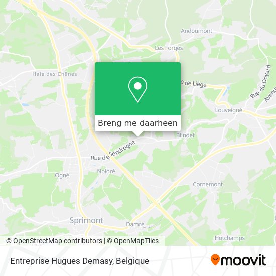 Entreprise Hugues Demasy kaart