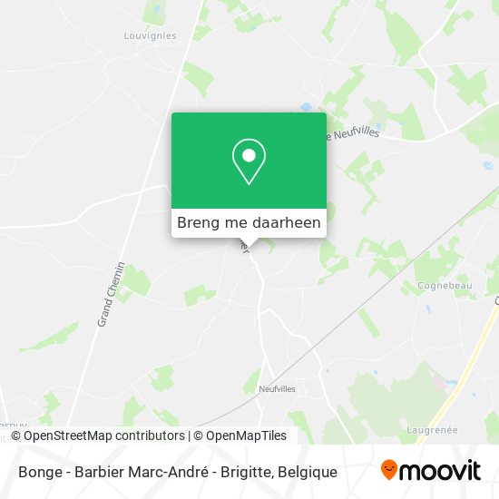 Bonge - Barbier Marc-André - Brigitte kaart