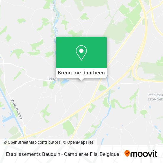 Etablissements Bauduin - Cambier et Fils kaart
