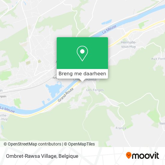 Ombret-Rawsa Village kaart