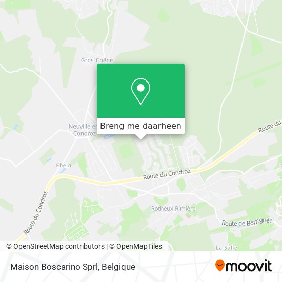 Maison Boscarino Sprl kaart
