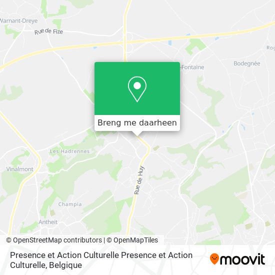 Presence et Action Culturelle Presence et Action Culturelle kaart