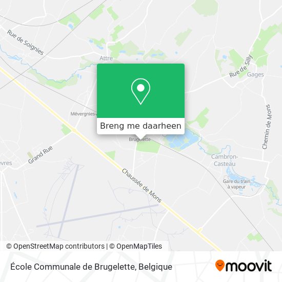 École Communale de Brugelette kaart