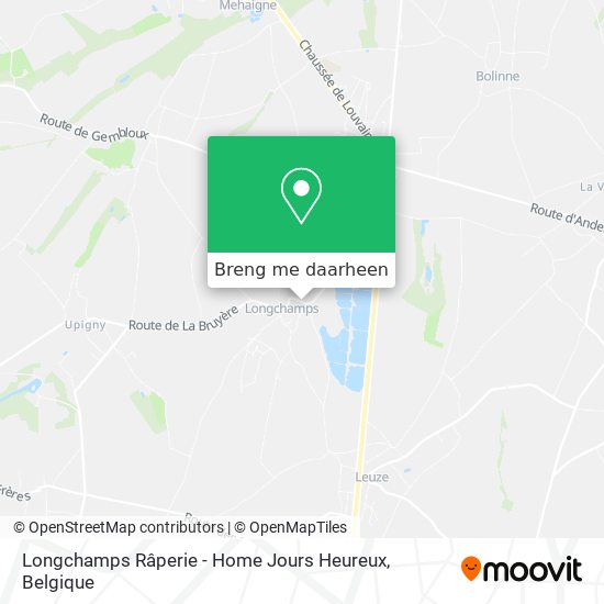 Longchamps Râperie - Home Jours Heureux kaart