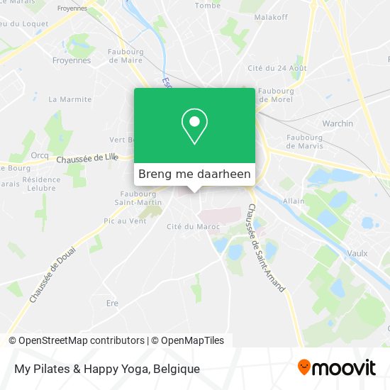 My Pilates & Happy Yoga kaart