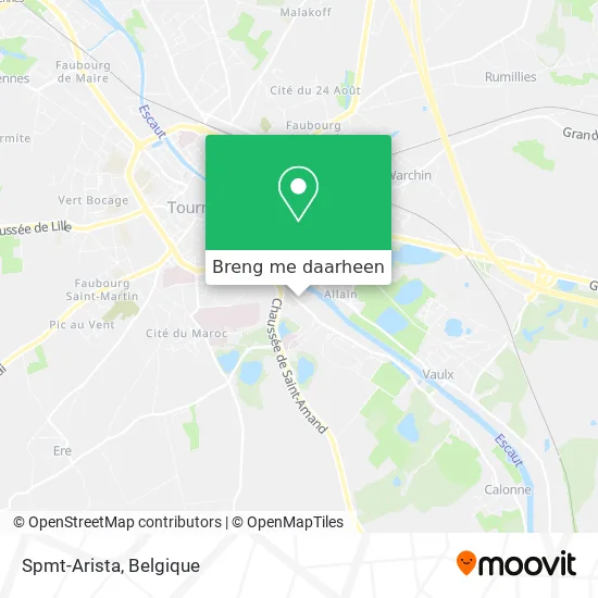 Spmt-Arista kaart