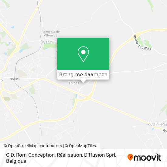 C.D. Rom-Conception, Réalisation, Diffusion Sprl kaart