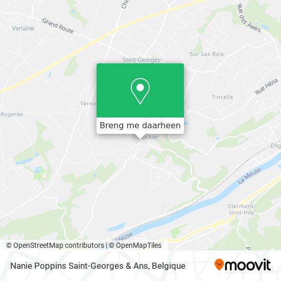 Nanie Poppins Saint-Georges & Ans kaart