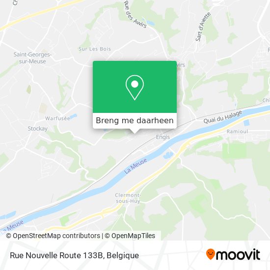 Rue Nouvelle Route 133B kaart