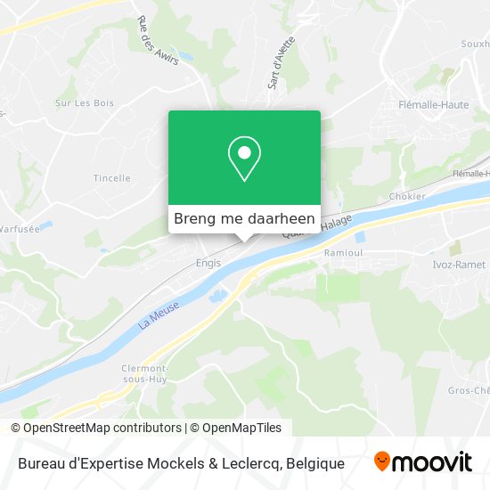 Bureau d'Expertise Mockels & Leclercq kaart