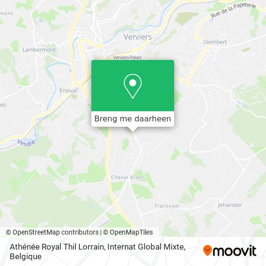 Athénée Royal Thil Lorrain, Internat Global Mixte kaart