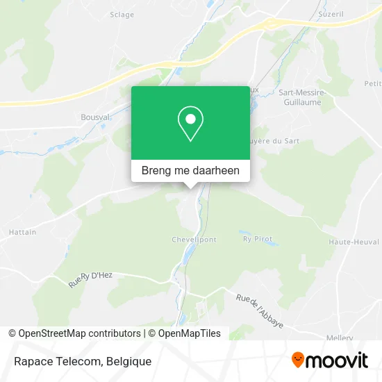 Rapace Telecom kaart