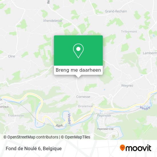 Fond de Noulé 6 kaart