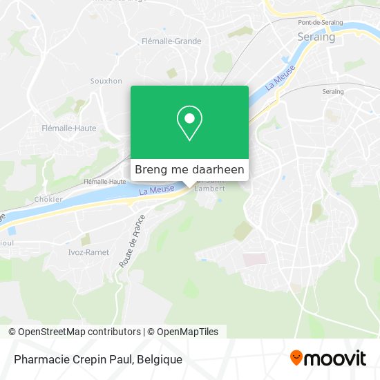 Pharmacie Crepin Paul kaart
