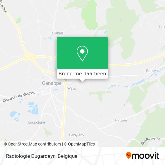 Radiologie Dugardeyn kaart