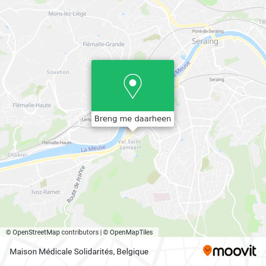 Maison Médicale Solidarités kaart