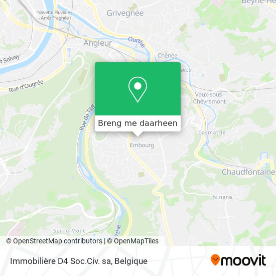 Immobilière D4 Soc.Civ. sa kaart