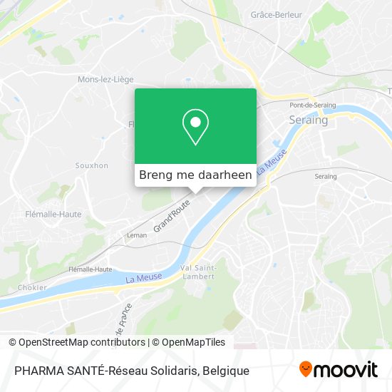 PHARMA SANTÉ-Réseau Solidaris kaart