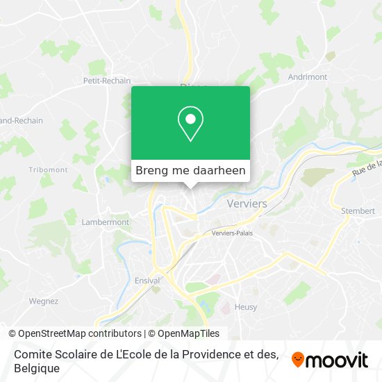 Comite Scolaire de L'Ecole de la Providence et des kaart