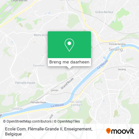 Ecole Com. Flémalle-Grande II, Enseignement kaart