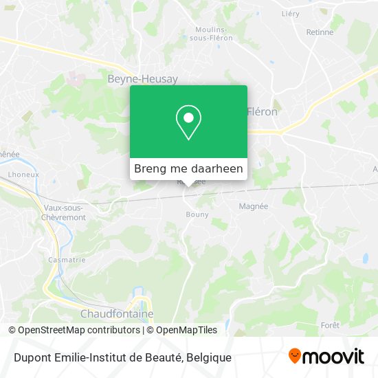Dupont Emilie-Institut de Beauté kaart