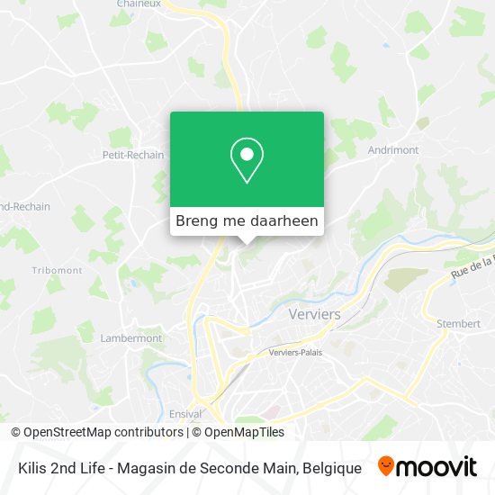 Kilis 2nd Life - Magasin de Seconde Main kaart