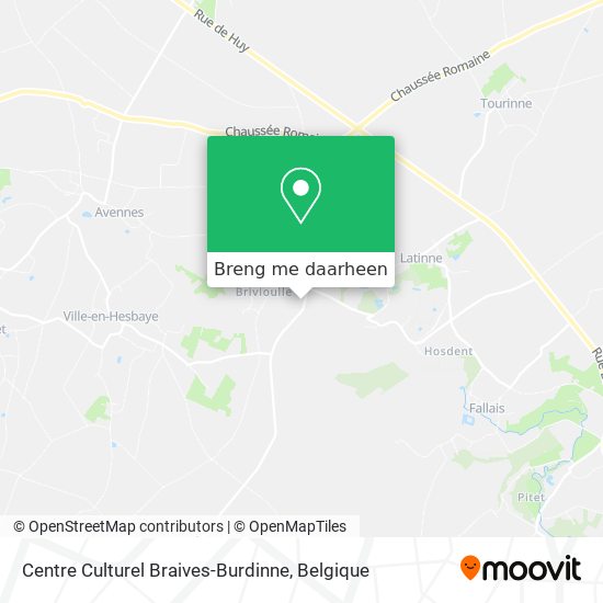Centre Culturel Braives-Burdinne kaart