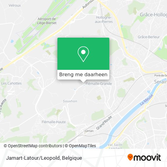 Jamart-Latour/Leopold kaart