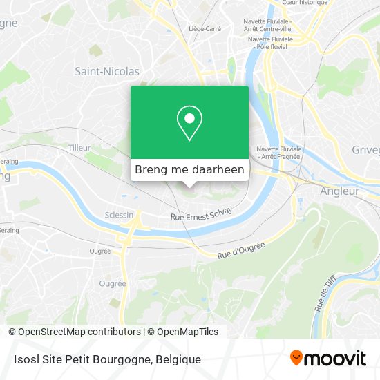 Isosl Site Petit Bourgogne kaart