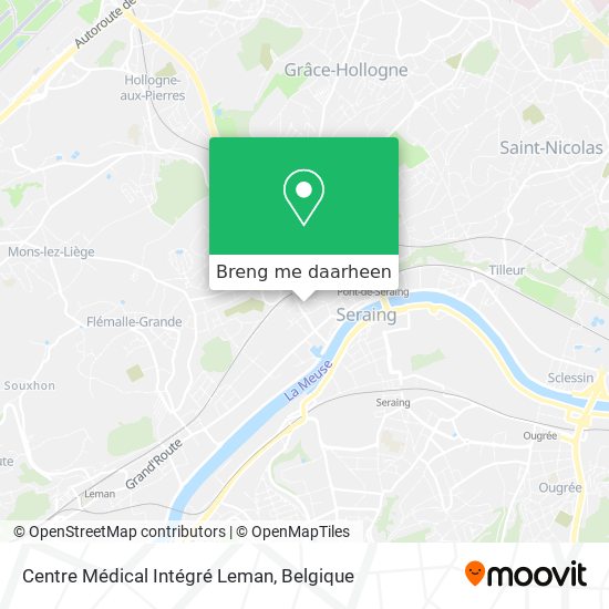 Centre Médical Intégré Leman kaart
