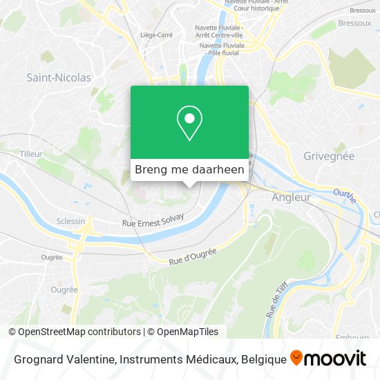 Grognard Valentine, Instruments Médicaux kaart
