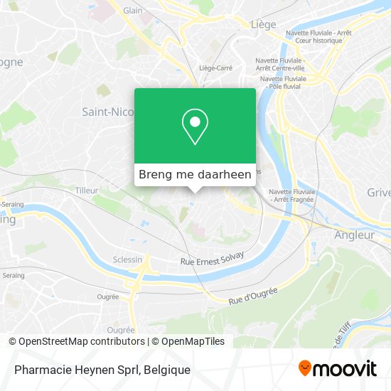 Pharmacie Heynen Sprl kaart