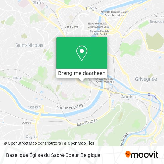 Baselique Église du Sacré-Coeur kaart