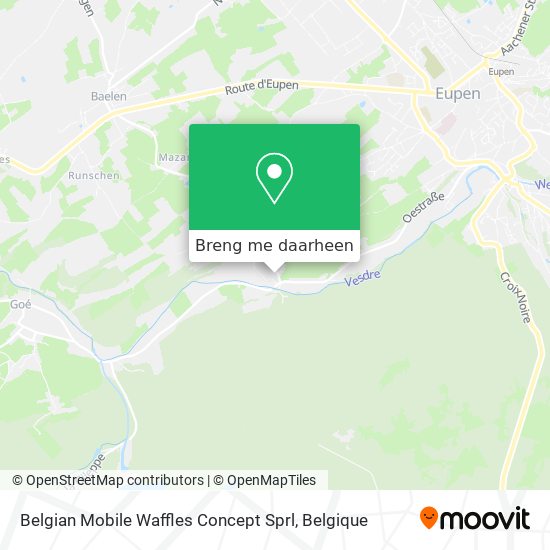 Belgian Mobile Waffles Concept Sprl kaart